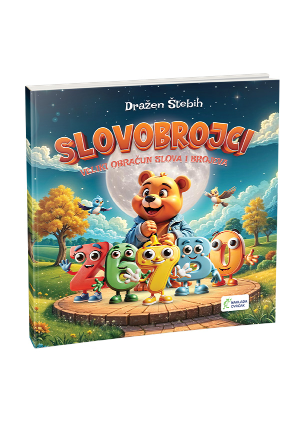 Cvrčkova slikovnica Slovobrojci – Veliki obračun slova i brojeva